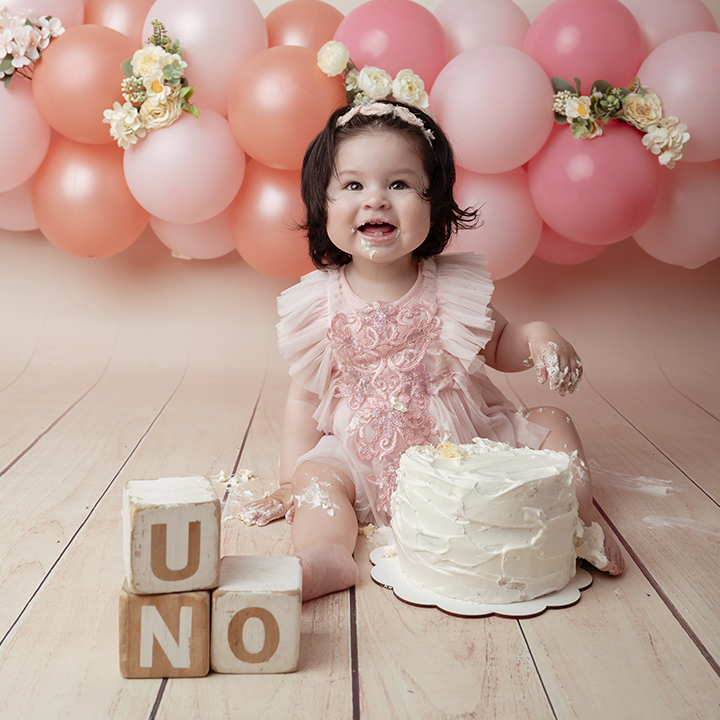 fotografía infantil Smash Cake